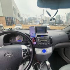 도로 변경 후 운전