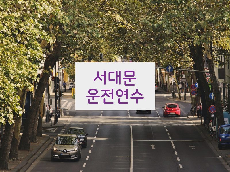 서대문운전연수 후기